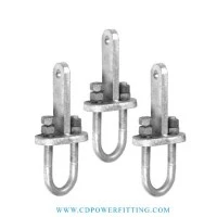 Galvanized adjusting Clevis