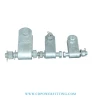 Hot-dip galvanized clevis